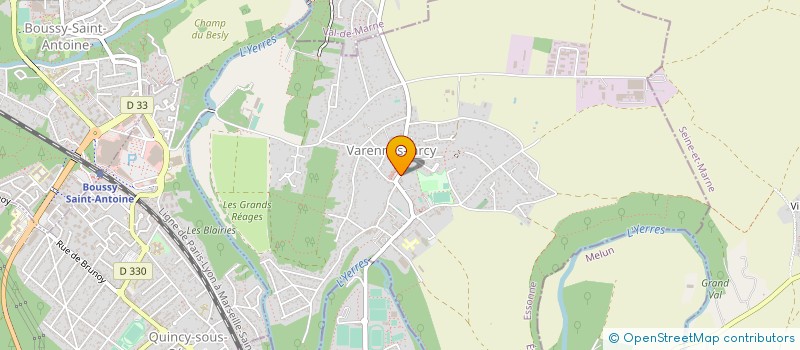 localisation de l'entreprise 912 835 477   VARENNES-JARCY