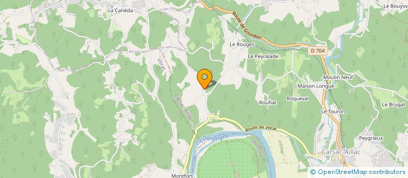 localisation de l'entreprise 912 839 941   CALVIAC-EN-PERIGORD