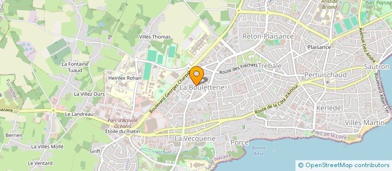 localisation de l'entreprise 912 842 739  à LA BAULE-ESCOUBLAC