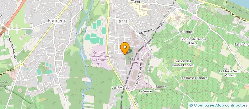 localisation de l'entreprise 912 845 021 à SAUMUR