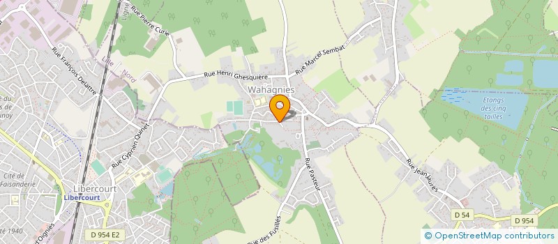 localisation de l'entreprise 912 875 127   WAHAGNIES