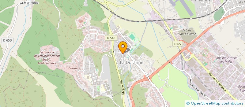 localisation de l'entreprise 912 879 772   LA FARE-LES-OLIVIERS