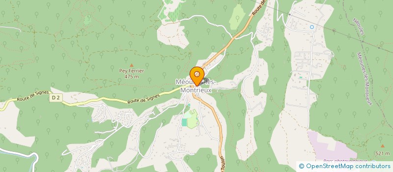 localisation de l'entreprise 912 895 034 à MEOUNES-LES-MONTRIEUX