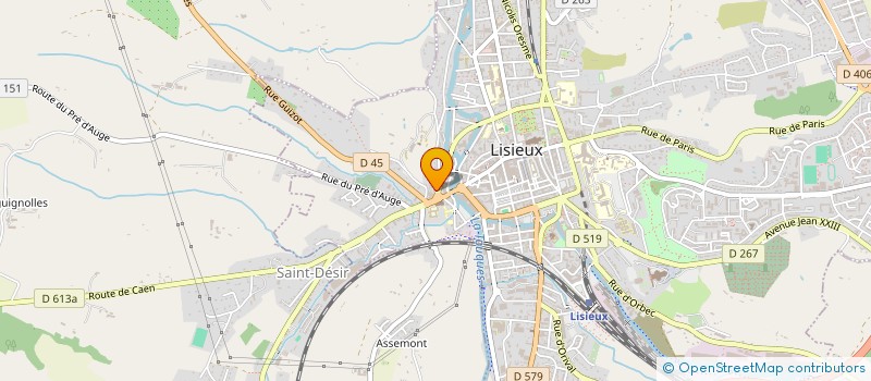 localisation de l'entreprise 912 901 857   SAINT-PIERRE-DE-CORMEILLES