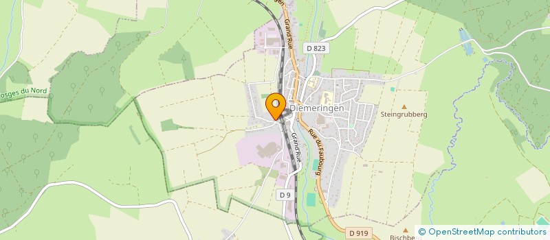 localisation de l'entreprise 912 928 389   DIEMERINGEN