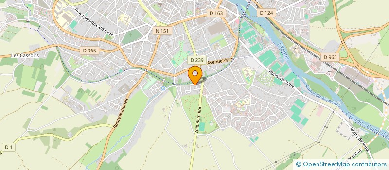 localisation de l'entreprise 912 941 291   AUXERRE