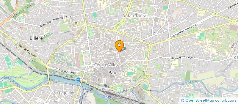 localisation de l'entreprise 912 943 719  à PAU