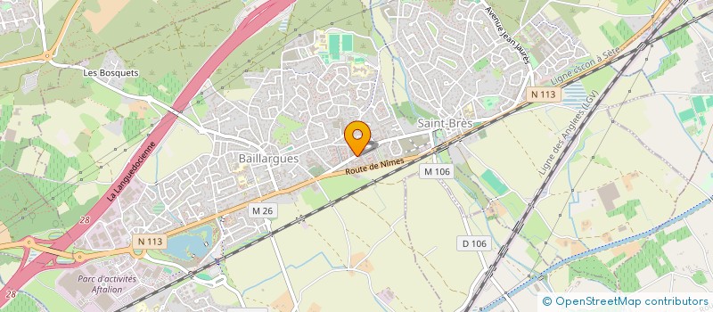 localisation de l'entreprise 912 960 390 à BAILLARGUES