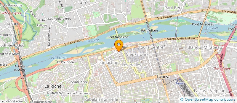 localisation de l'entreprise 912 986 874 à TOURS