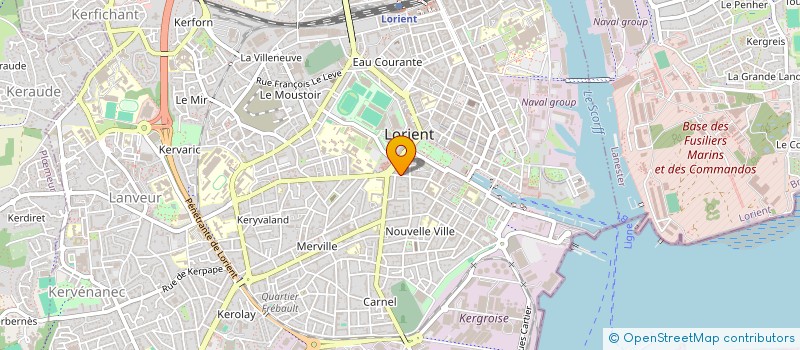 localisation de l'entreprise 912 991 999 à LORIENT