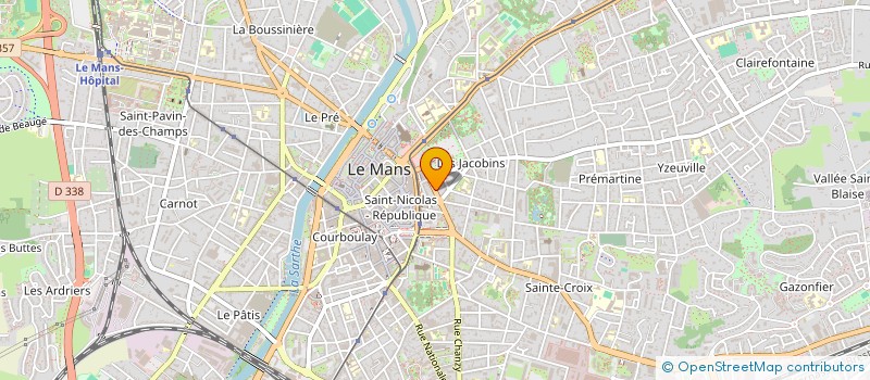 localisation de l'entreprise 912 999 653   LE MANS