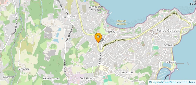 localisation de l'entreprise 912 STUDIO  PERROS-GUIREC