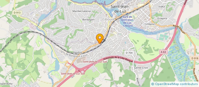 localisation de l'entreprise 913 008 538   CIBOURE