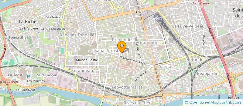 localisation de l'entreprise 913 042 388   TOURS