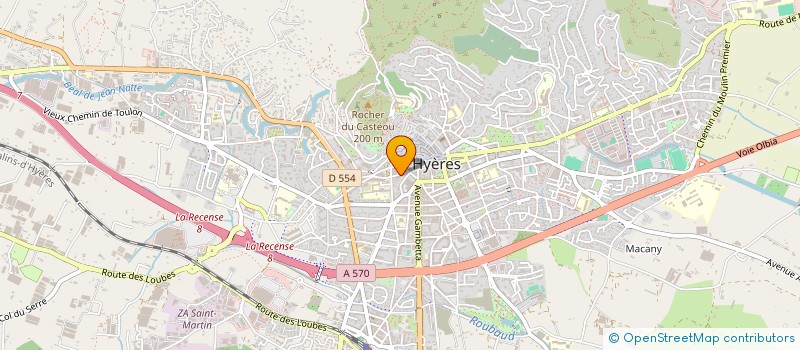 localisation de l'entreprise 913 043 063  à HYERES