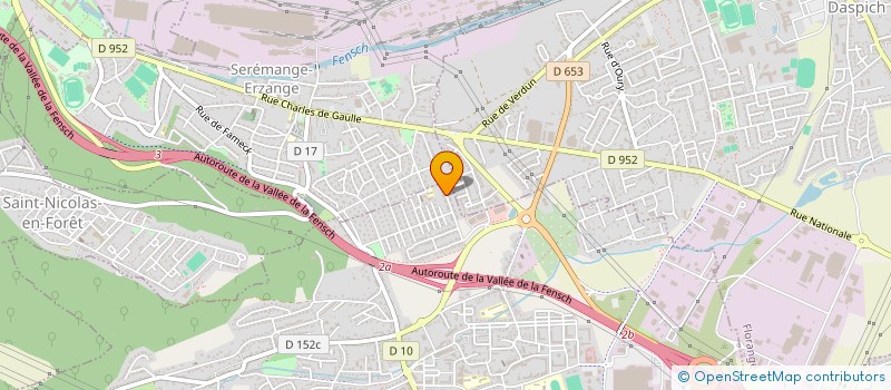 localisation de l'entreprise 913 043 675   FAMECK