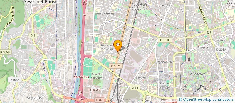 localisation de l'entreprise 913 054 235   GRENOBLE
