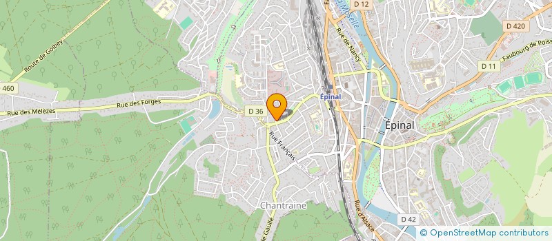 localisation de l'entreprise 913 102 026   EPINAL