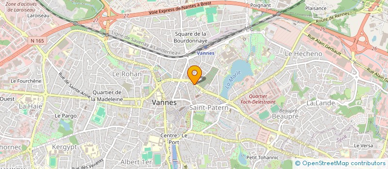 localisation de l'entreprise 913 107 132  à VANNES