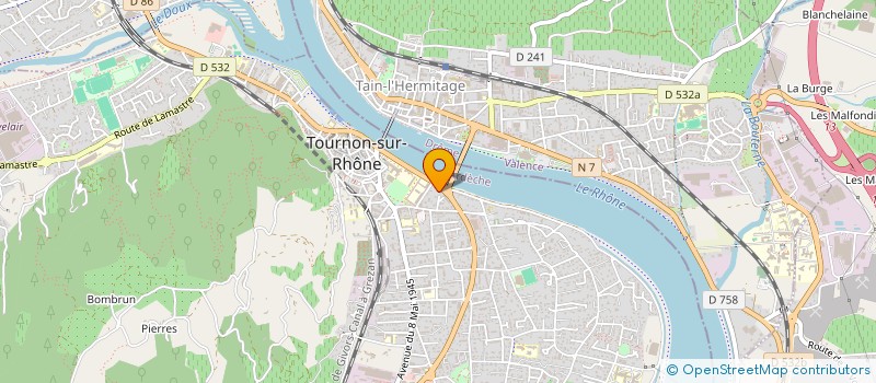 localisation de l'entreprise 913 108 361  à TOURNON-SUR-RHONE