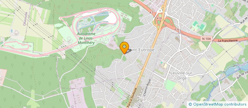 localisation de l'entreprise 913 126 413   LINAS