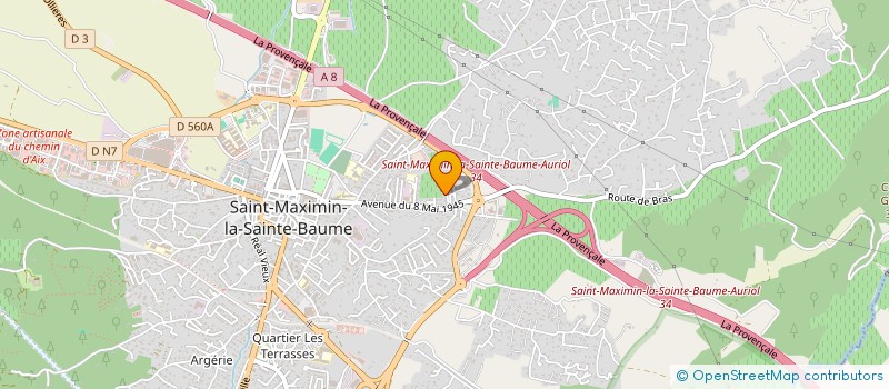localisation de l'entreprise 913 143 947 à SAINT-MAXIMIN-LA-SAINTE-BAUME