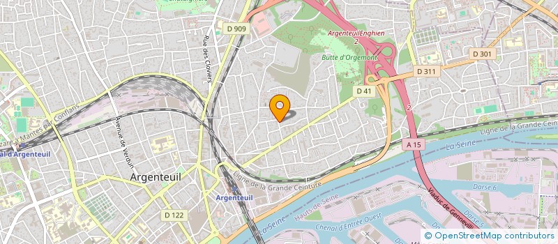 localisation de l'entreprise 913 146 205   ARGENTEUIL