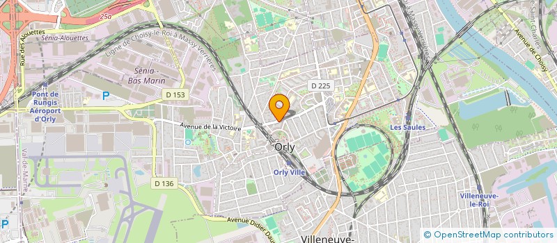 localisation de l'entreprise 913 156 006   ORLY