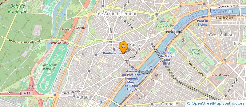localisation de l'entreprise 913 188 470 à BOULOGNE-BILLANCOURT