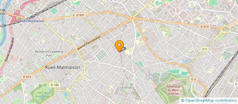 localisation de l'entreprise 913 191 276  à RUEIL-MALMAISON