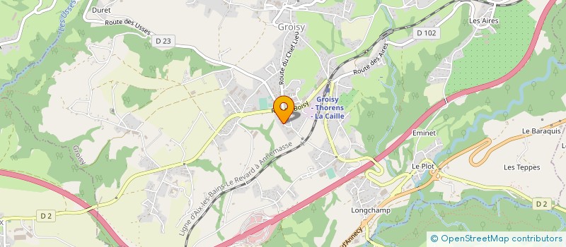 localisation de l'entreprise 913 194 635   GROISY