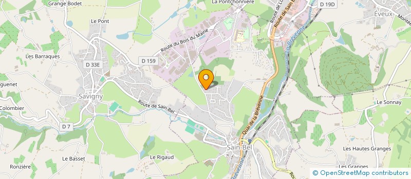 localisation de l'entreprise 913 194 650   SAIN-BEL