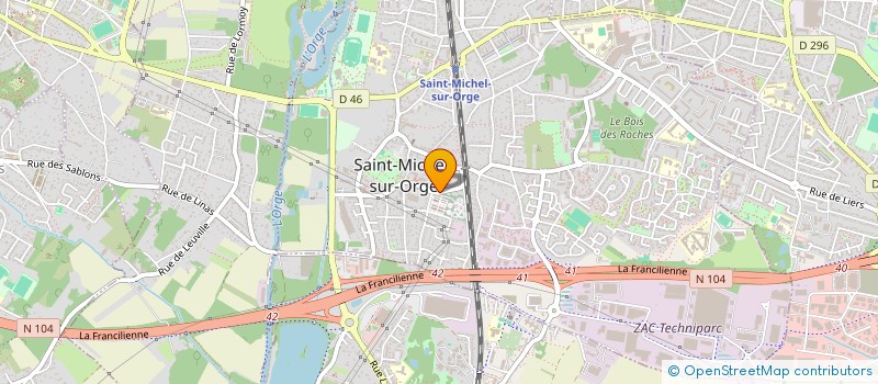 localisation de l'entreprise 913 195 749   SAINT-MICHEL-SUR-ORGE