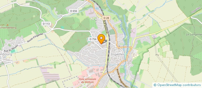 localisation de l'entreprise 913 197 257   INGWILLER