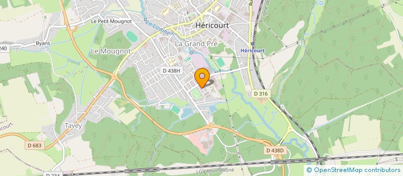 localisation de l'entreprise 913 201 588   HERICOURT