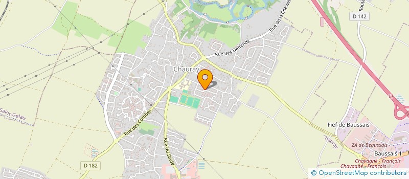 localisation de l'entreprise 913 209 359   CHAURAY