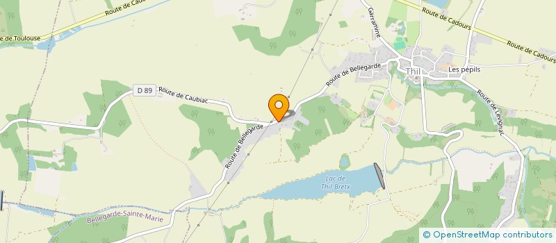 localisation de l'entreprise 913 215 521   THIL