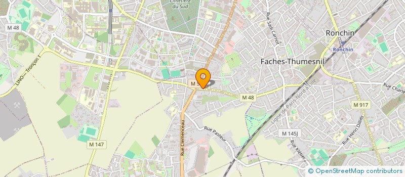 localisation de l'entreprise 913 232 633   FACHES-THUMESNIL