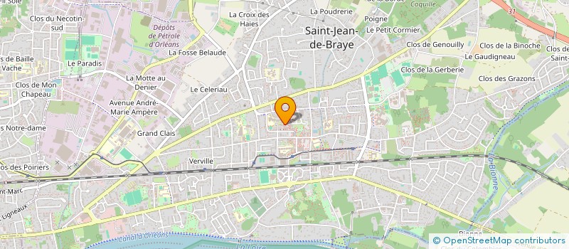 localisation de l'entreprise 913 245 825  à SAINT-JEAN-DE-BRAYE