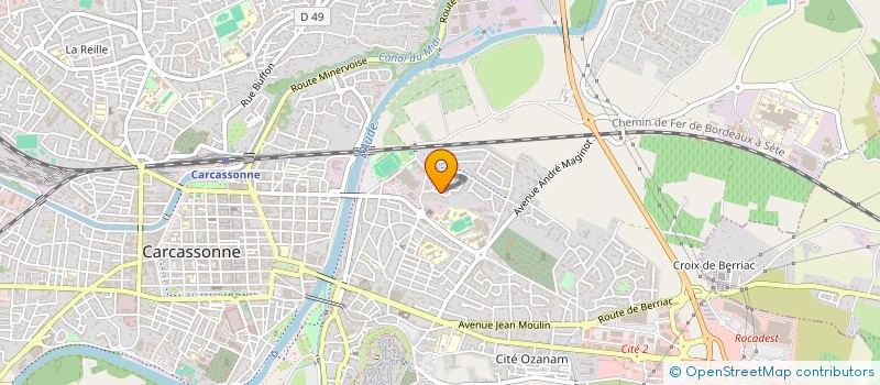 localisation de l'entreprise 913 254 546 à CARCASSONNE