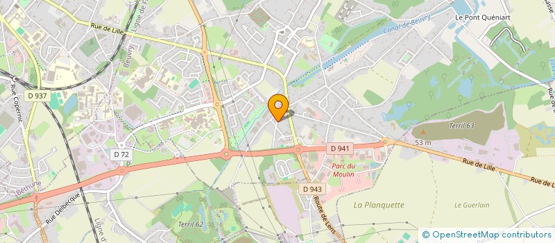 localisation de l'entreprise 913 258 620   BEUVRY