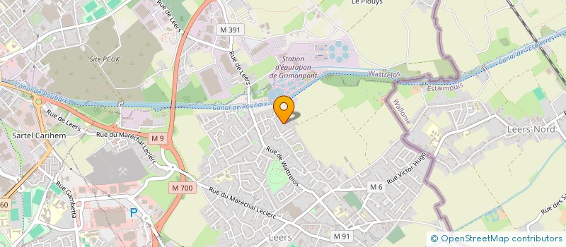 localisation de l'entreprise 913 265 039   LEERS