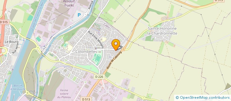 localisation de l'entreprise 913 266 177   COLOMBELLES