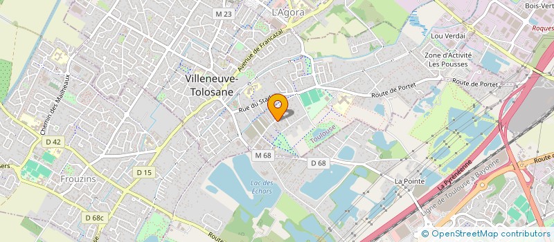 localisation de l'entreprise 913 288 528   VILLENEUVE-TOLOSANE
