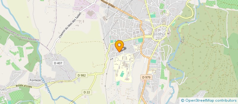 localisation de l'entreprise 913 313 631   UZES
