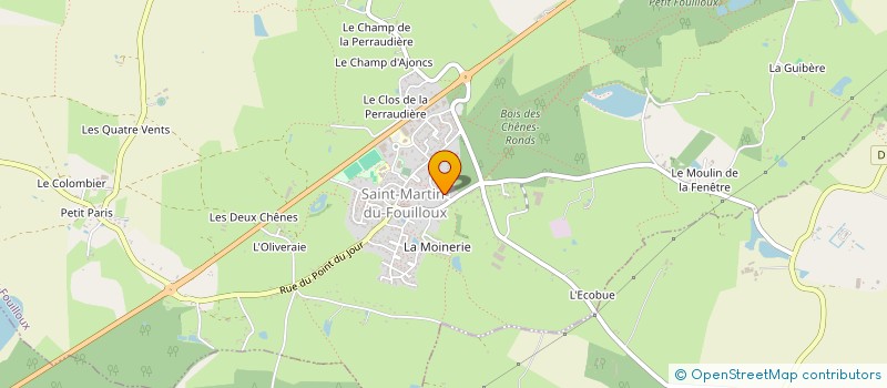 localisation de l'entreprise 913 316 774   SAINT-MARTIN-DU-FOUILLOUX