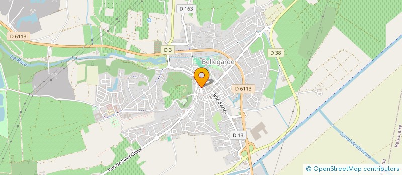 localisation de l'entreprise 913 318 481   BELLEGARDE