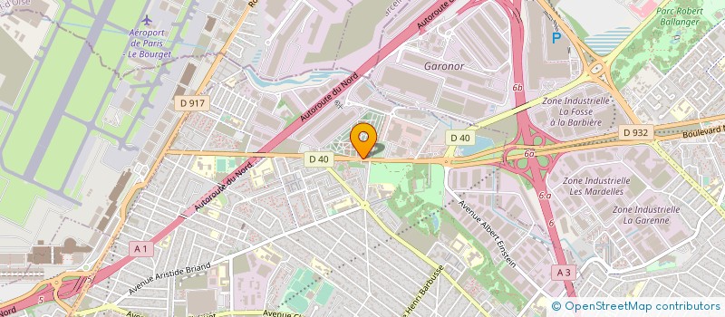 localisation de l'entreprise 913 325 486 à LE BLANC-MESNIL