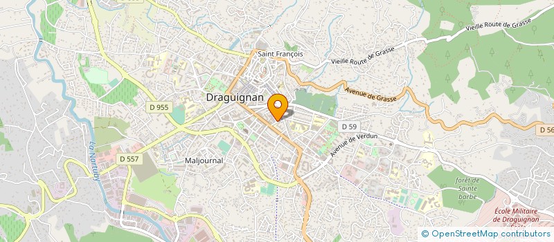 localisation de l'entreprise 913 331 450   DRAGUIGNAN