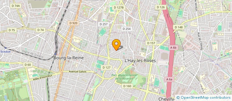 localisation de l'entreprise 913 332 557   L'HAY-LES-ROSES